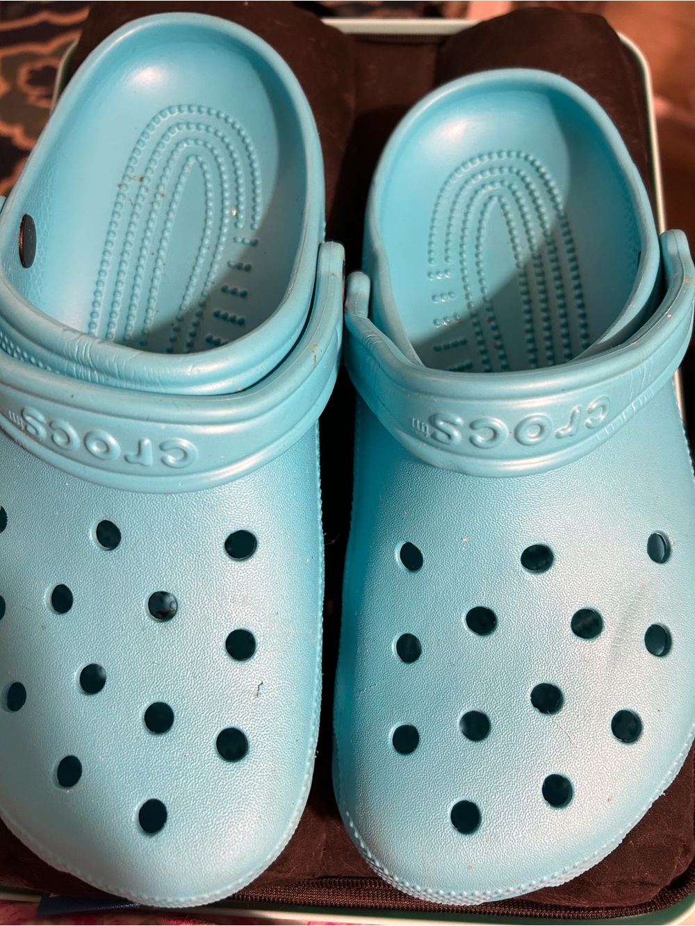 CROCS Light Blue Classic Clog Sandals